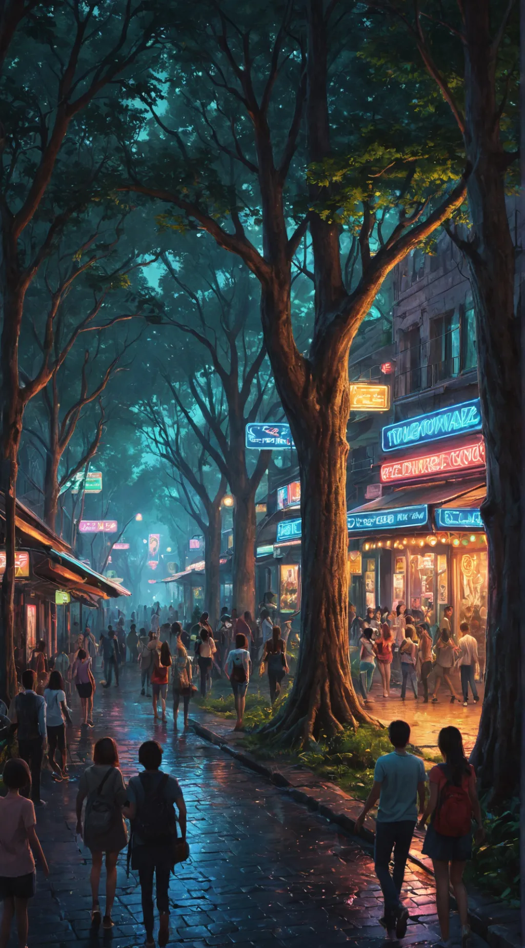 ai character: Your story background