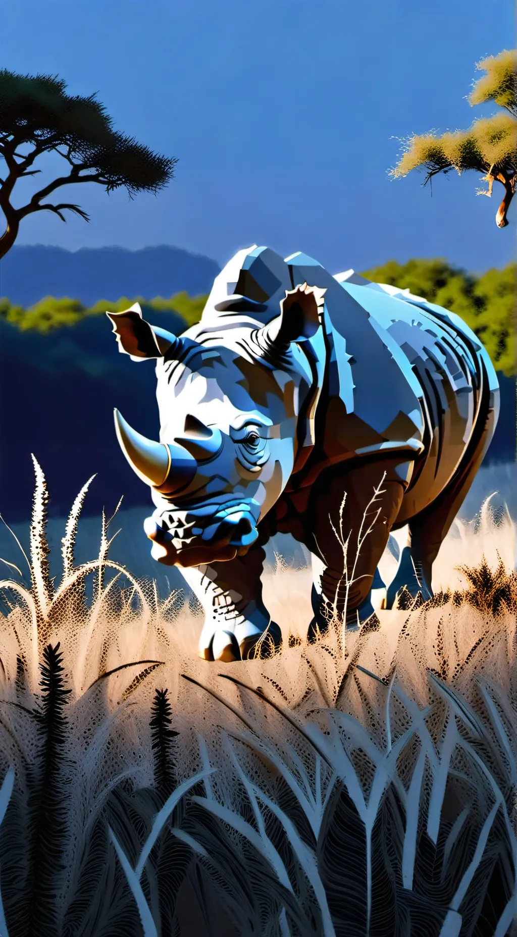 ai character: hi background