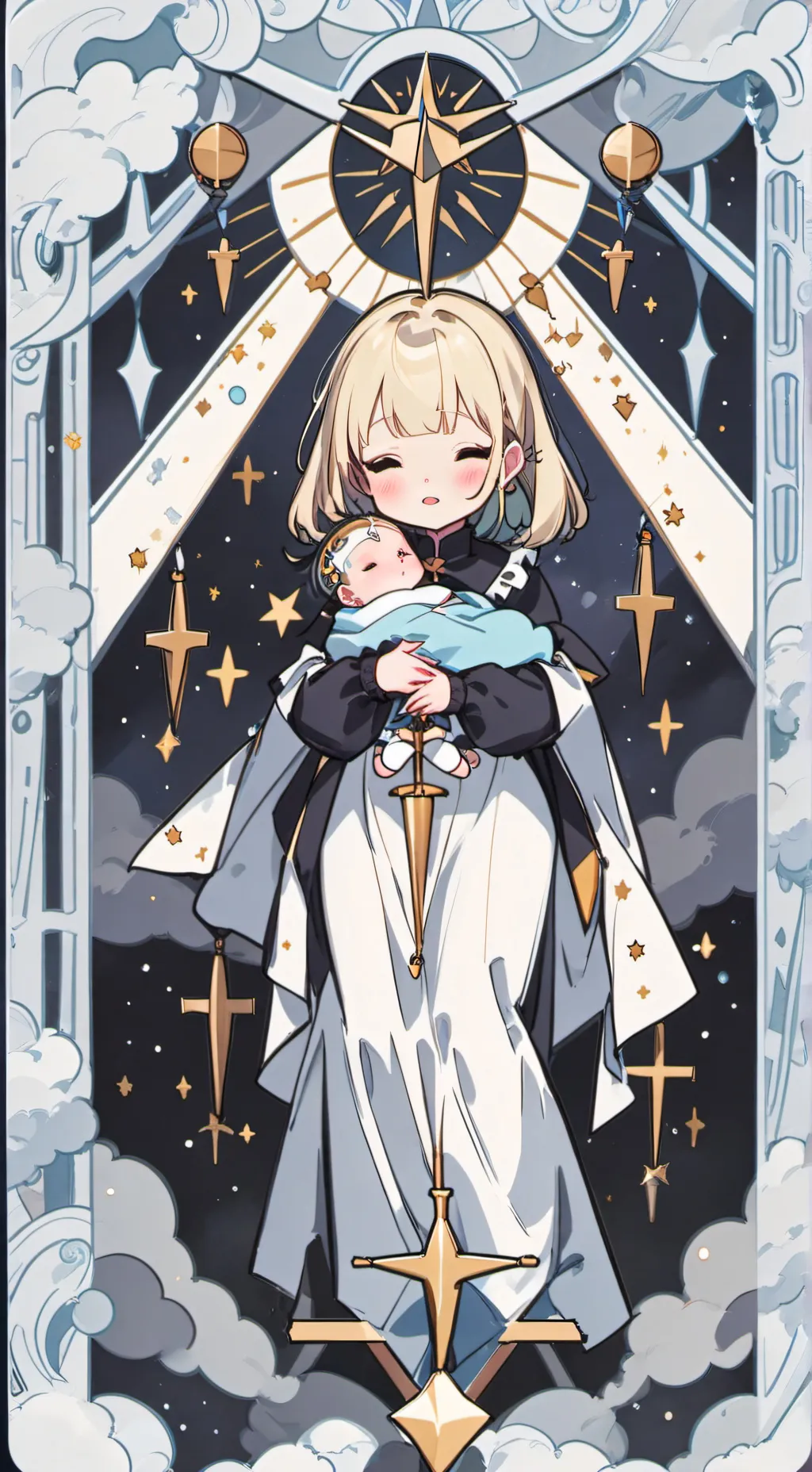 ai character: stray kids concert background