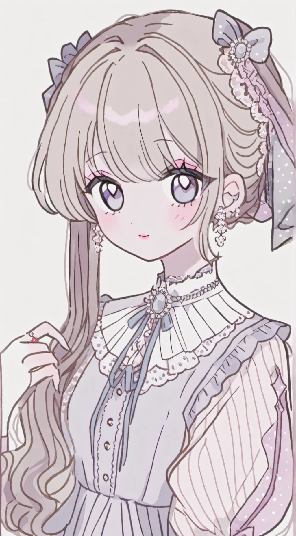 ai character: Bronza  background