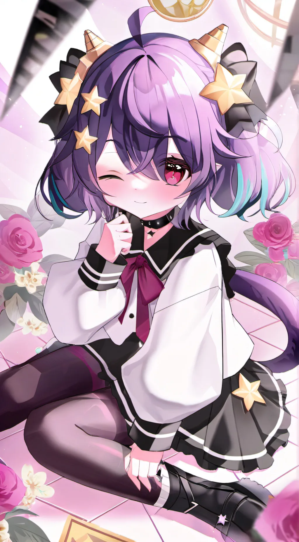 ai character: Stellar background