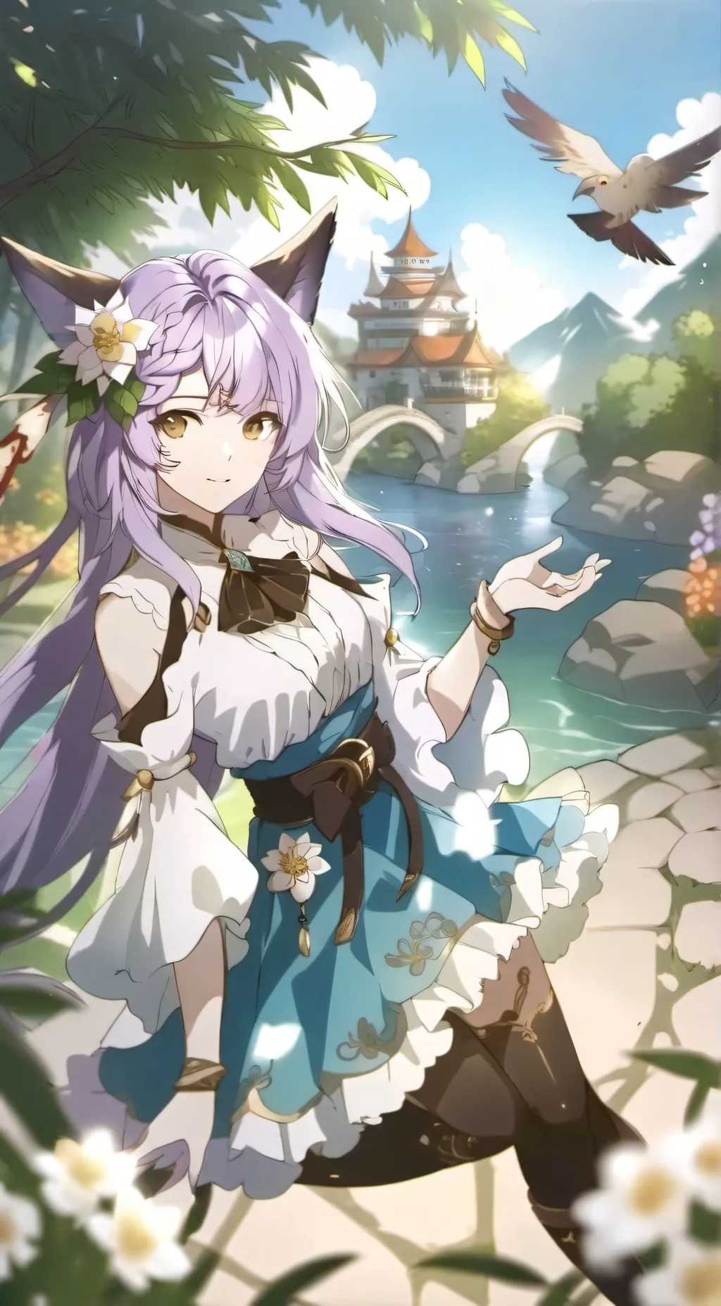 ai character: shinra background