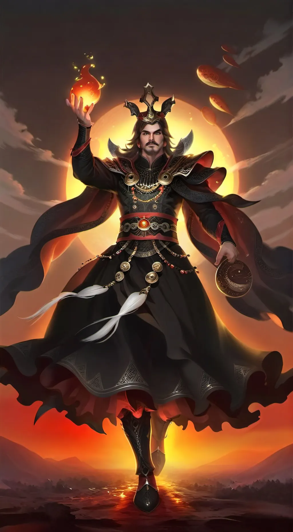 ai character: Макаров  background