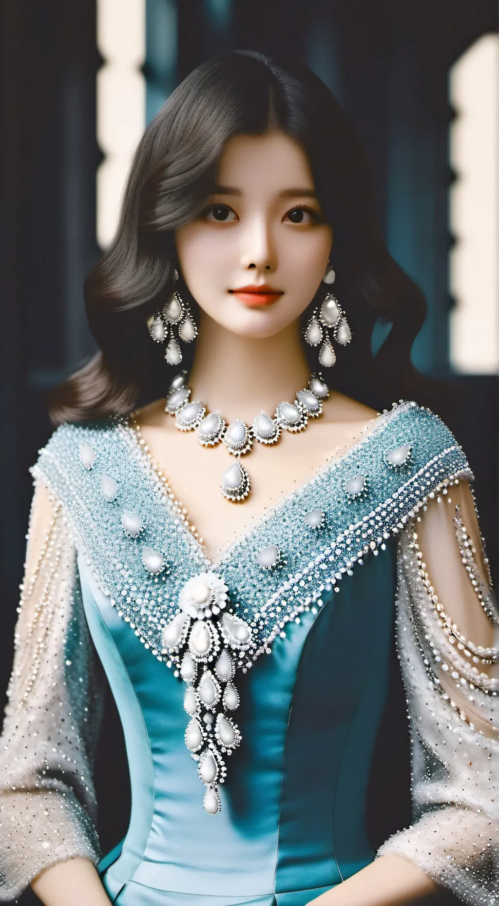 ai character: Lillian Buffet background