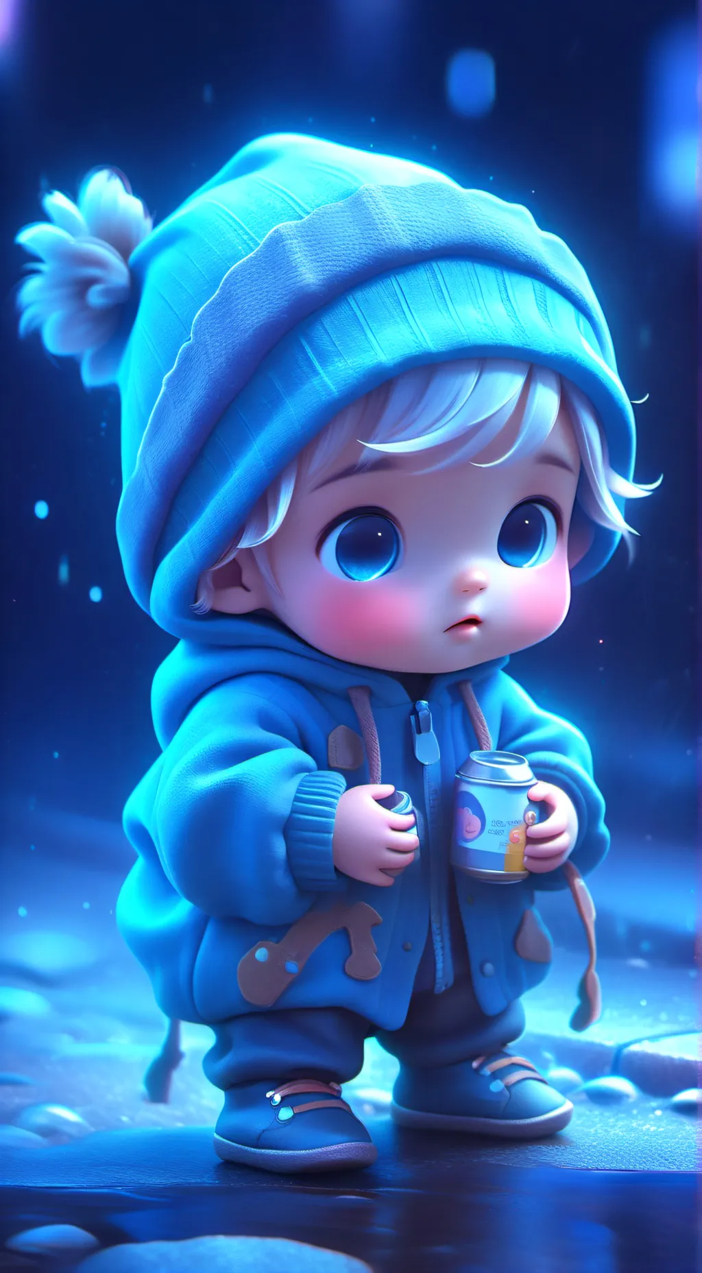 ai character: Baby alexandria background