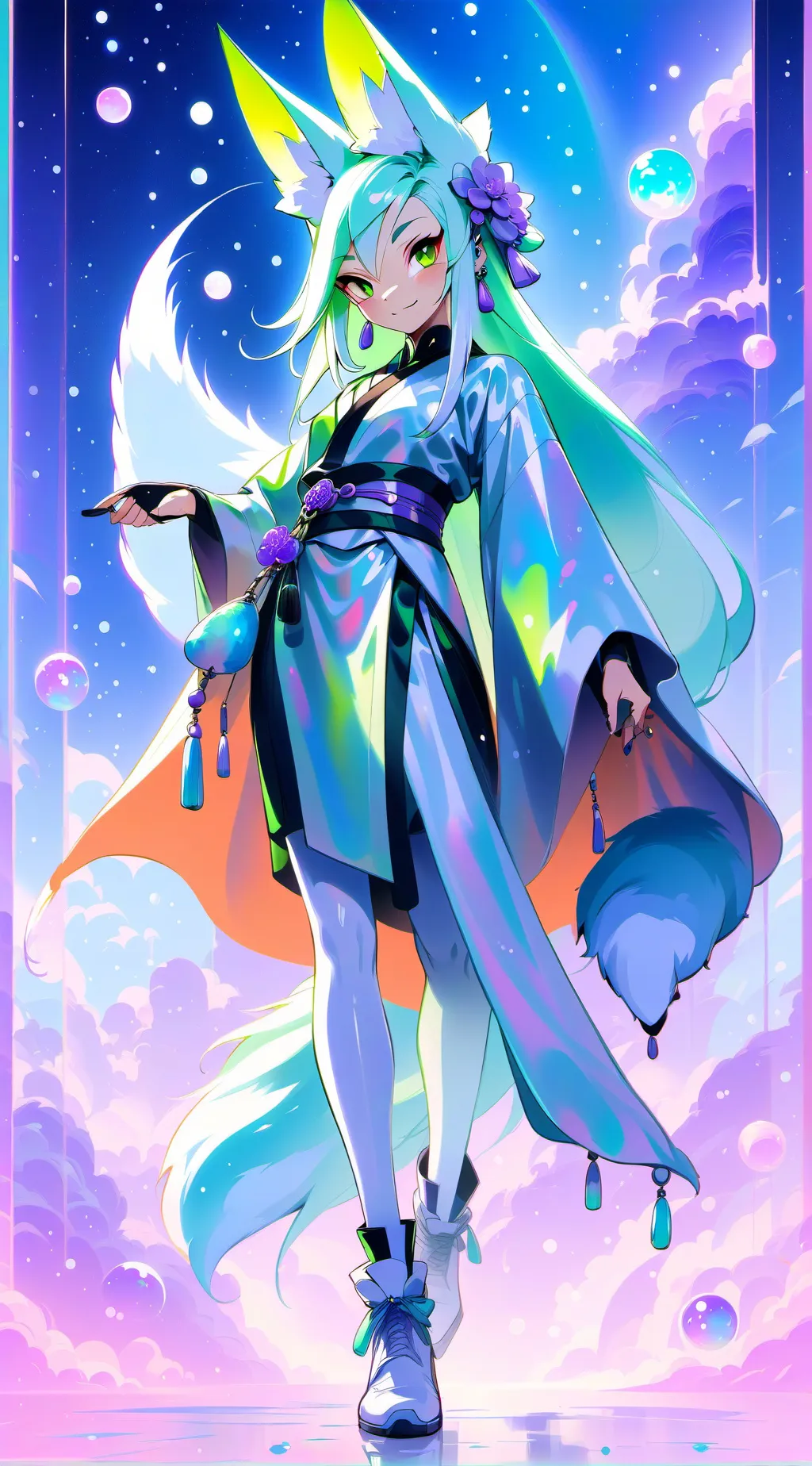 ai character: Roxy  background