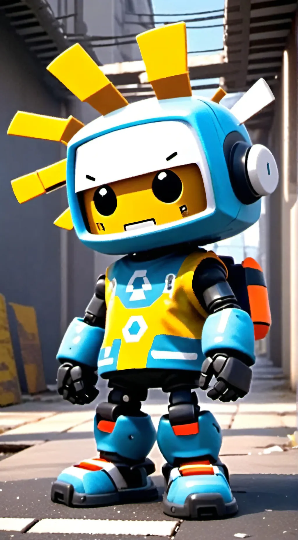 ai character: Sun/Sundrop background