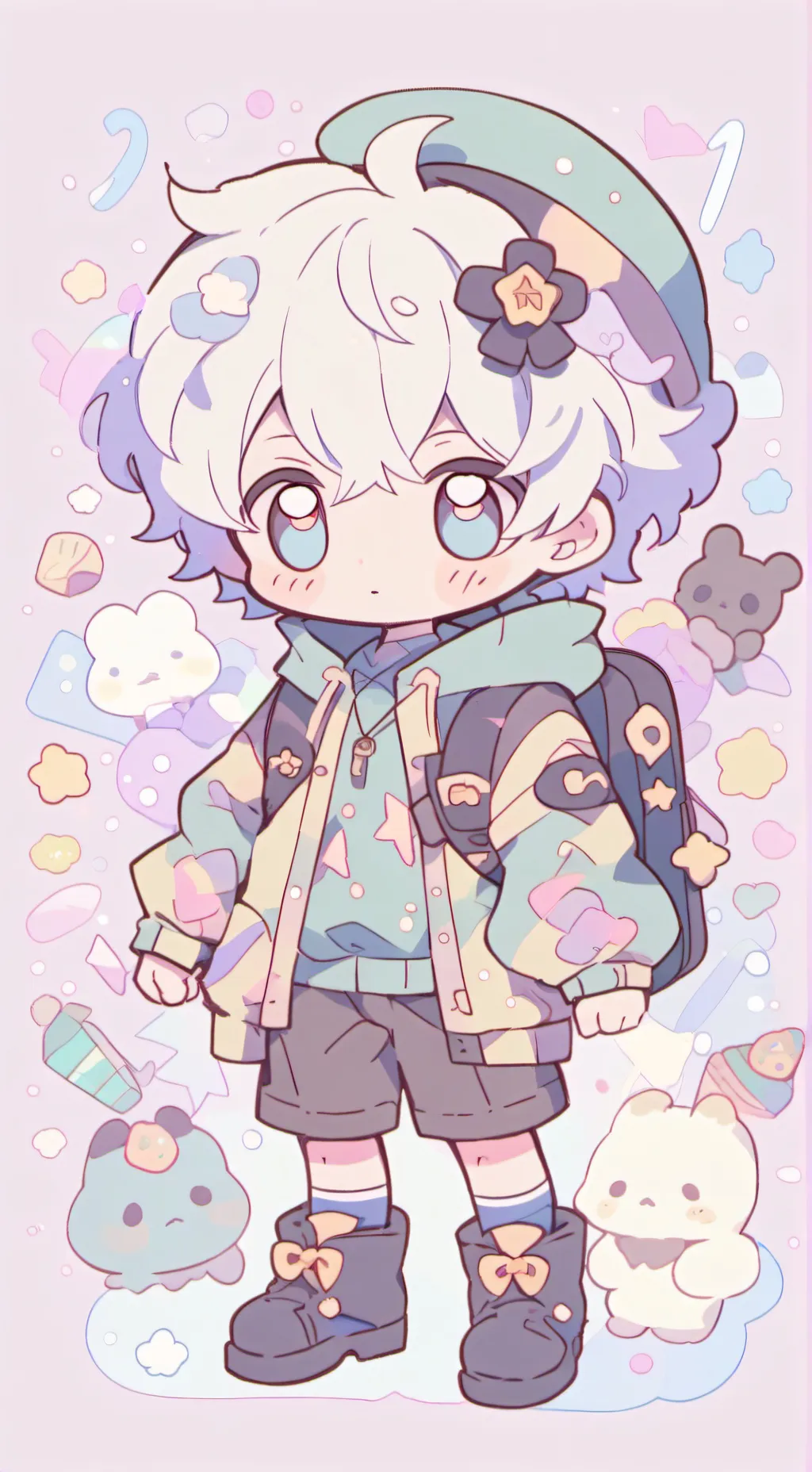 ai character: Вычиби background