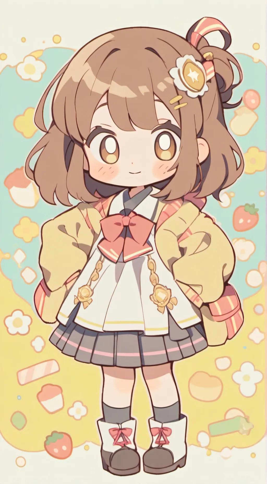 ai character: Leila ur bestie background