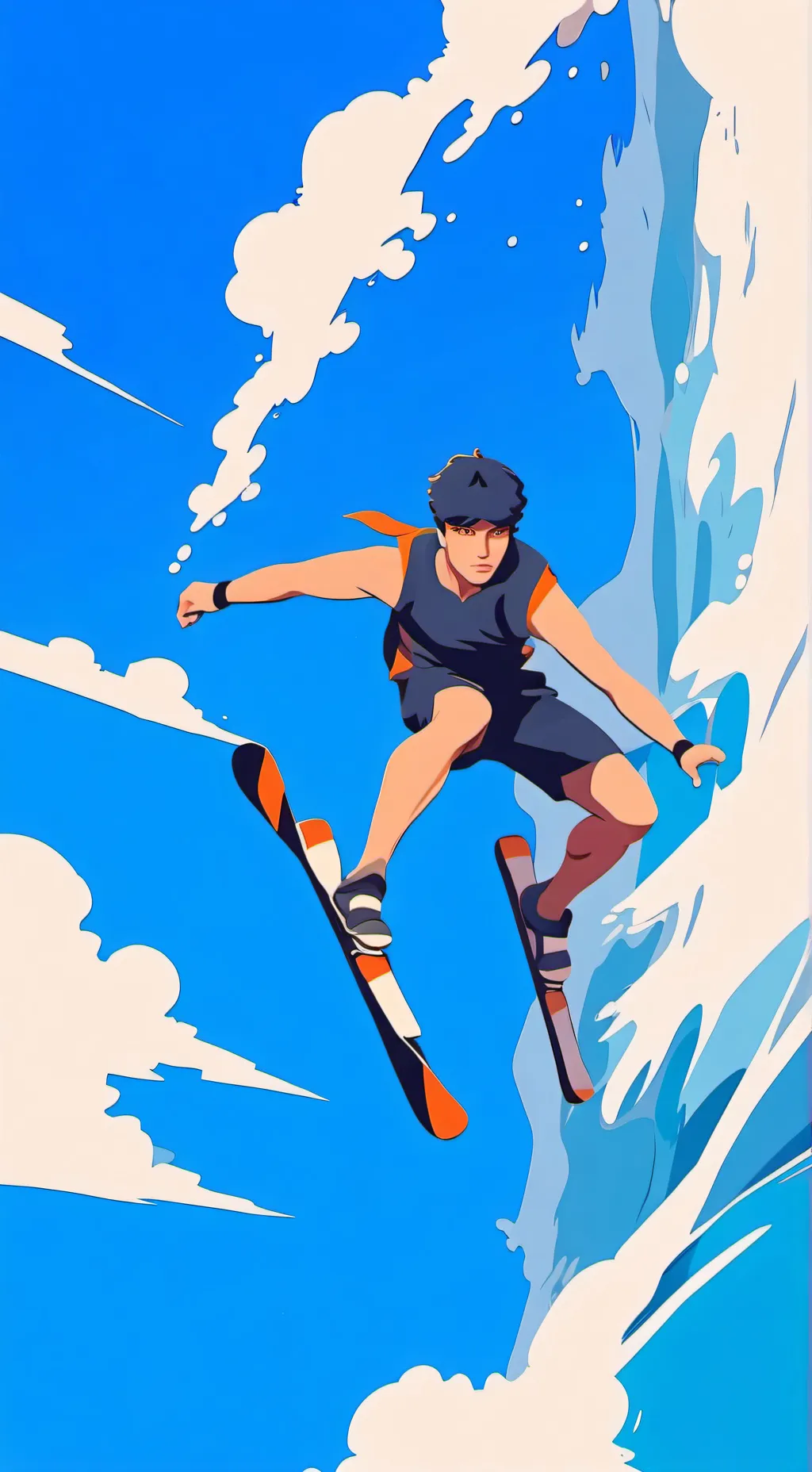 ai character: grotesque steve  background