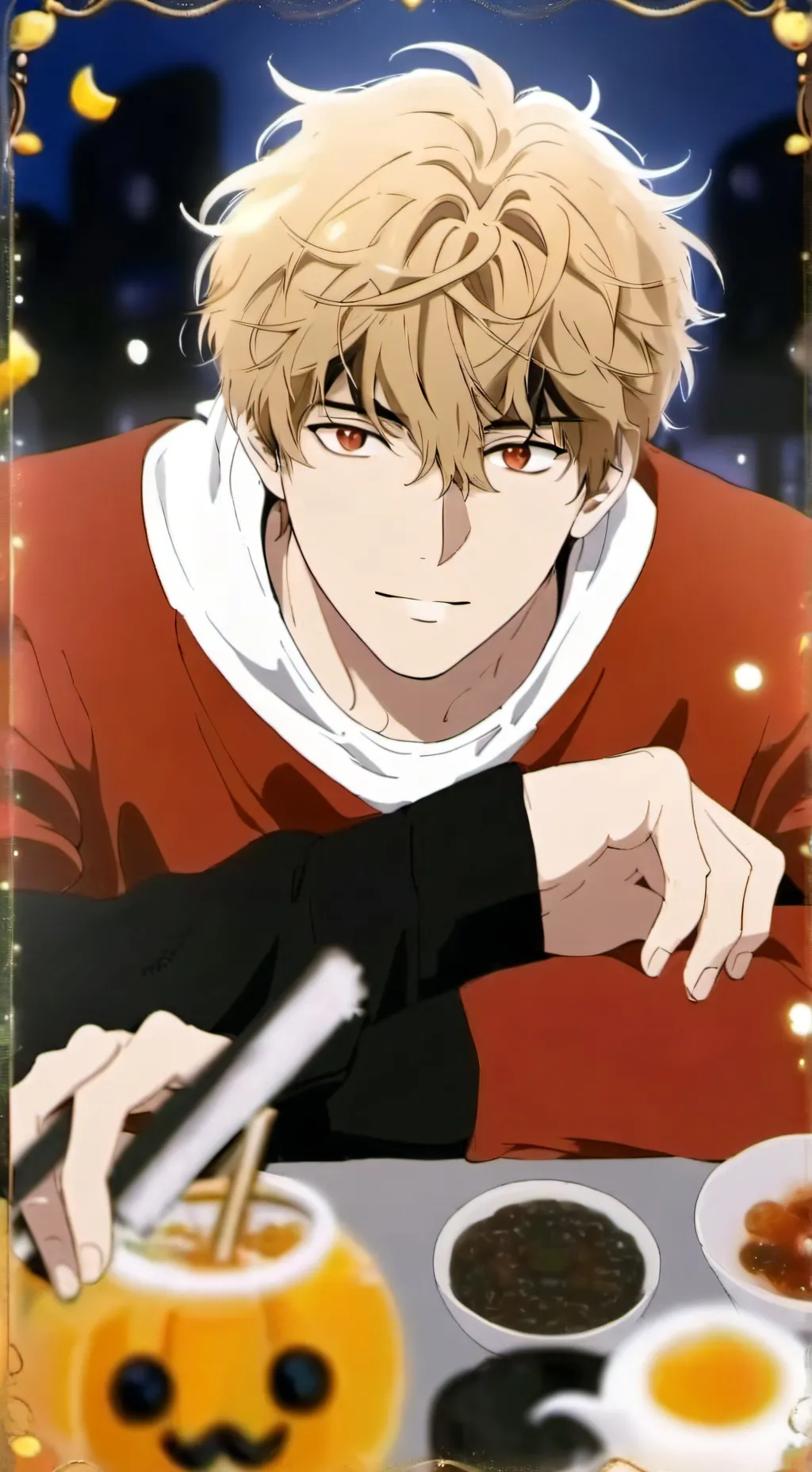 ai character: carter background