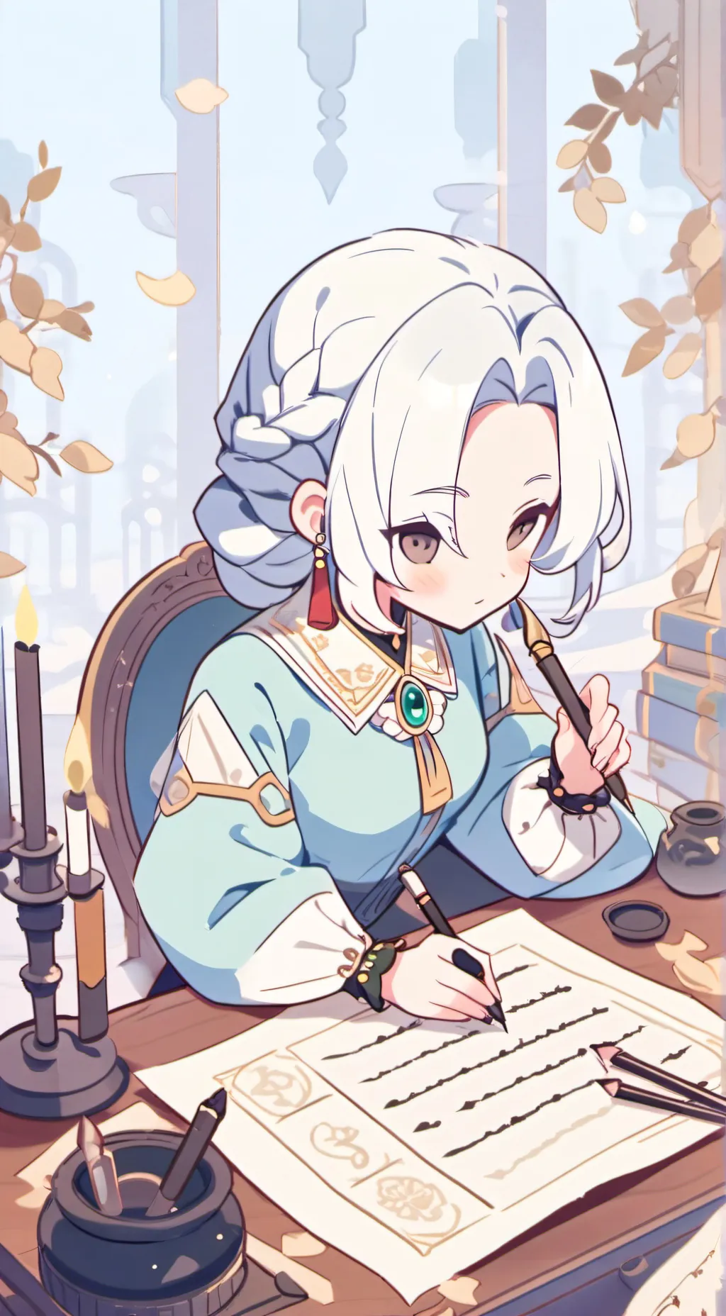 ai character: Lily background