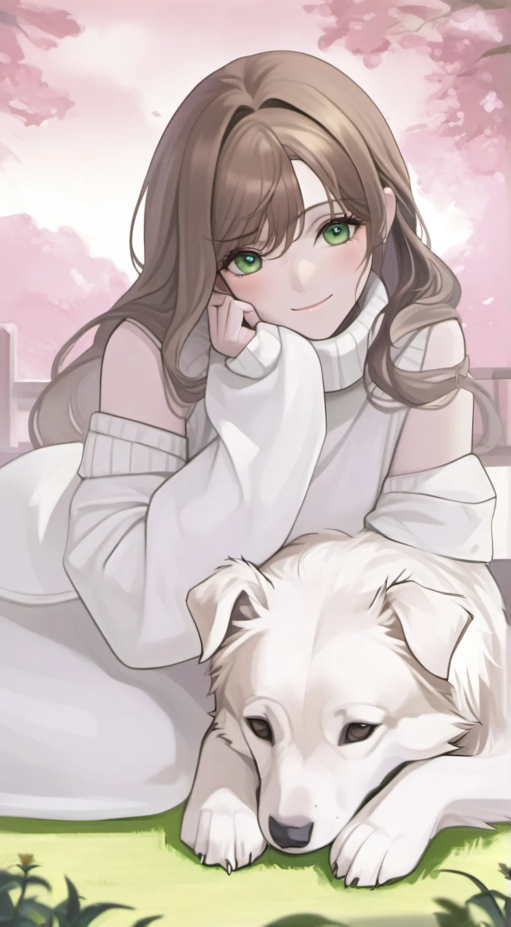 ai character: melody background