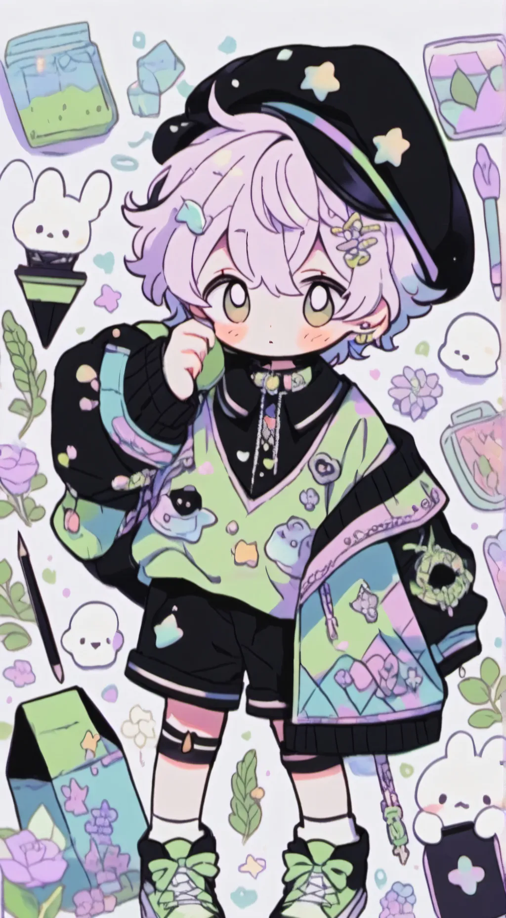 ai character: brother Alex background