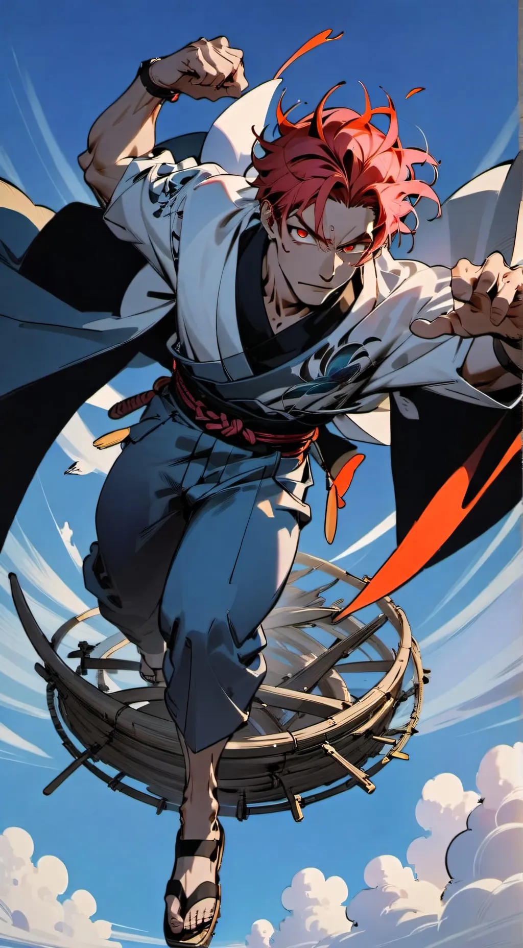 ai character: Ryomen sukuna  background