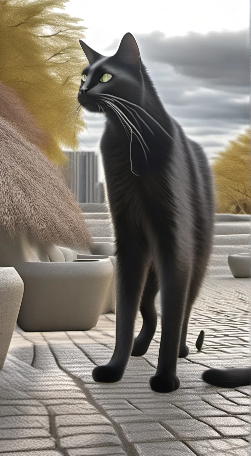 ai character: Skull background