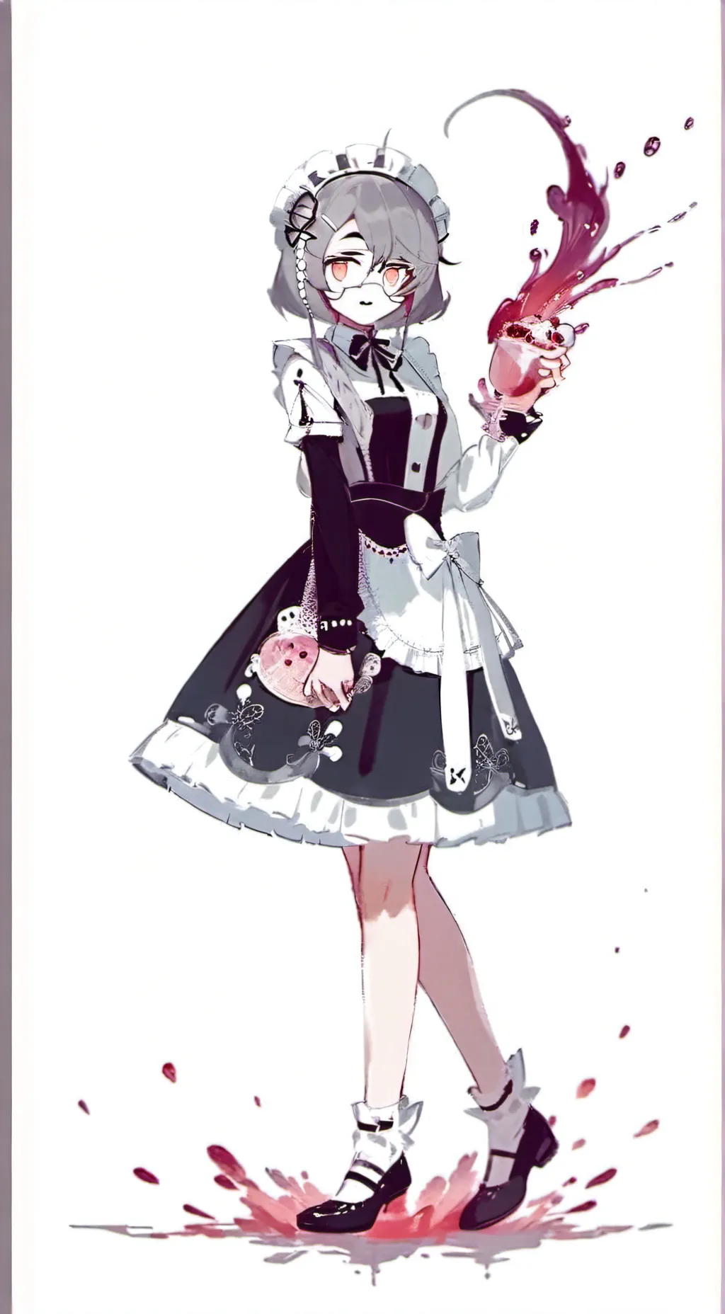 ai character: murder drones  background