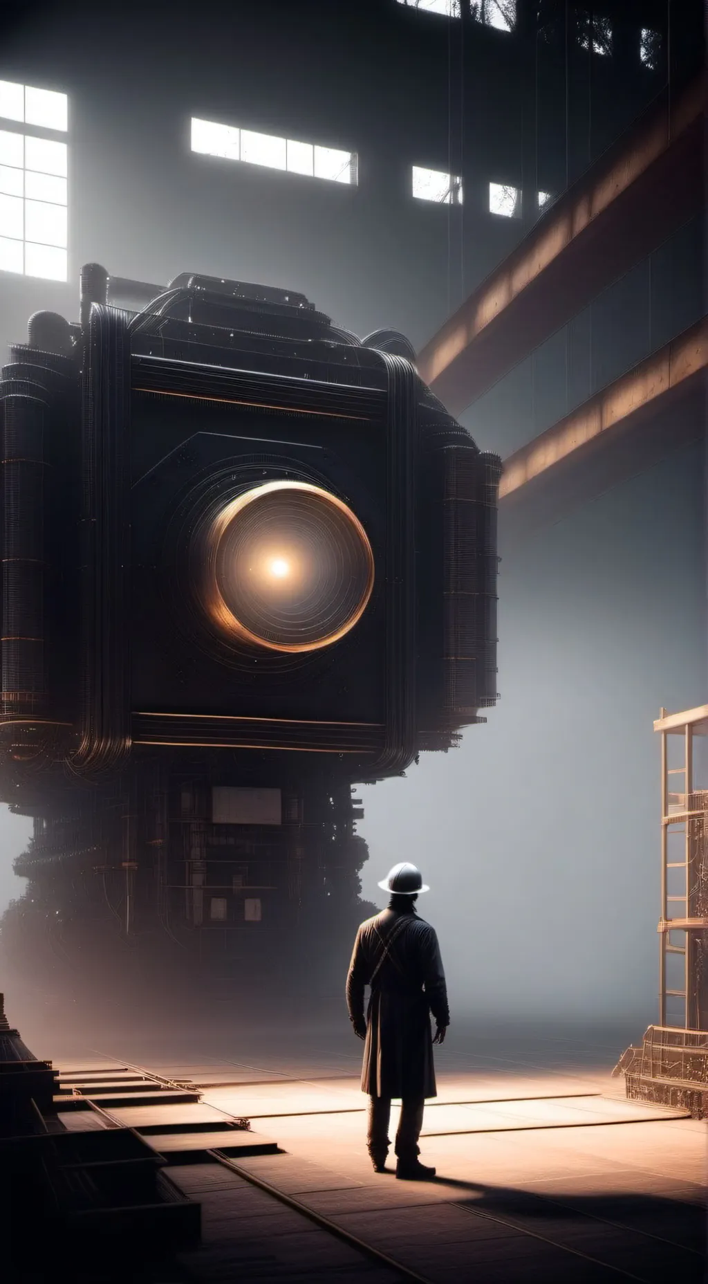 ai character: Tiv 2 chasing background