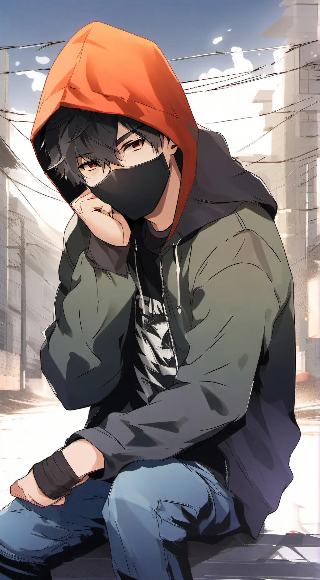 ai character: Asher background