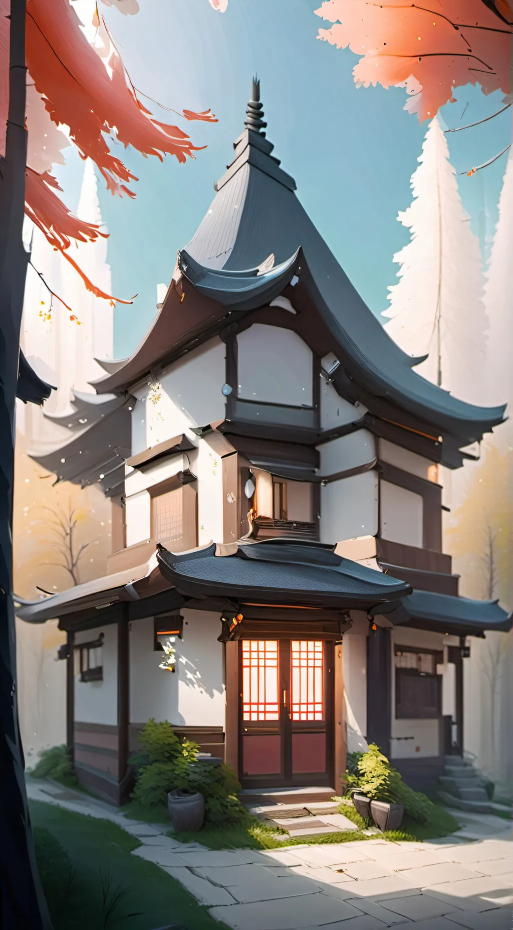 ai character: KNY New Hashira  background