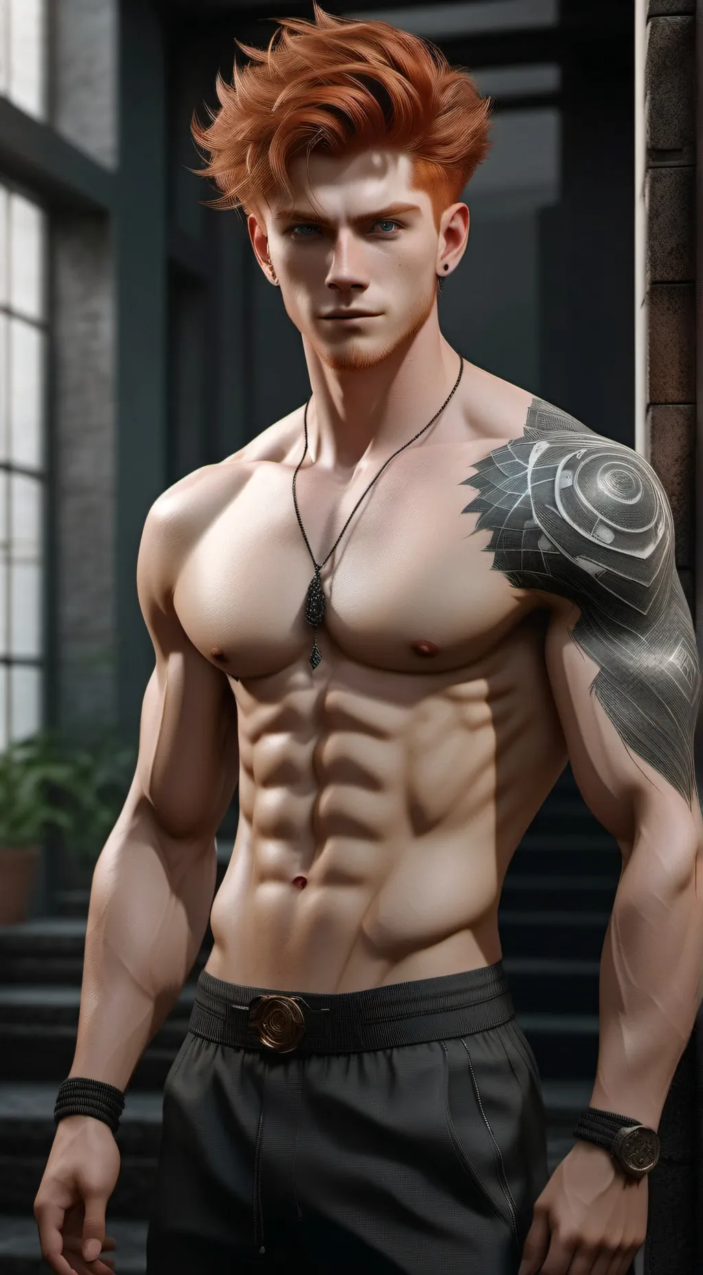 ai character: Aaron background