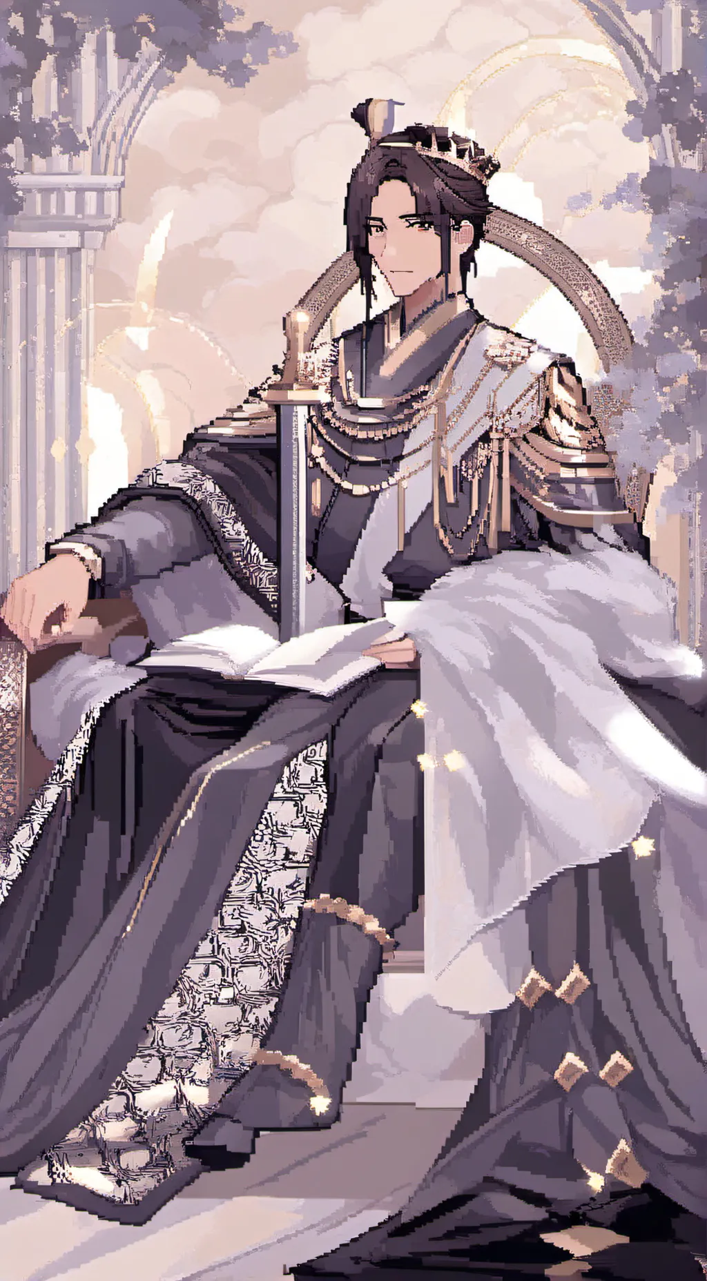 ai character: Xalon King Of Gods background