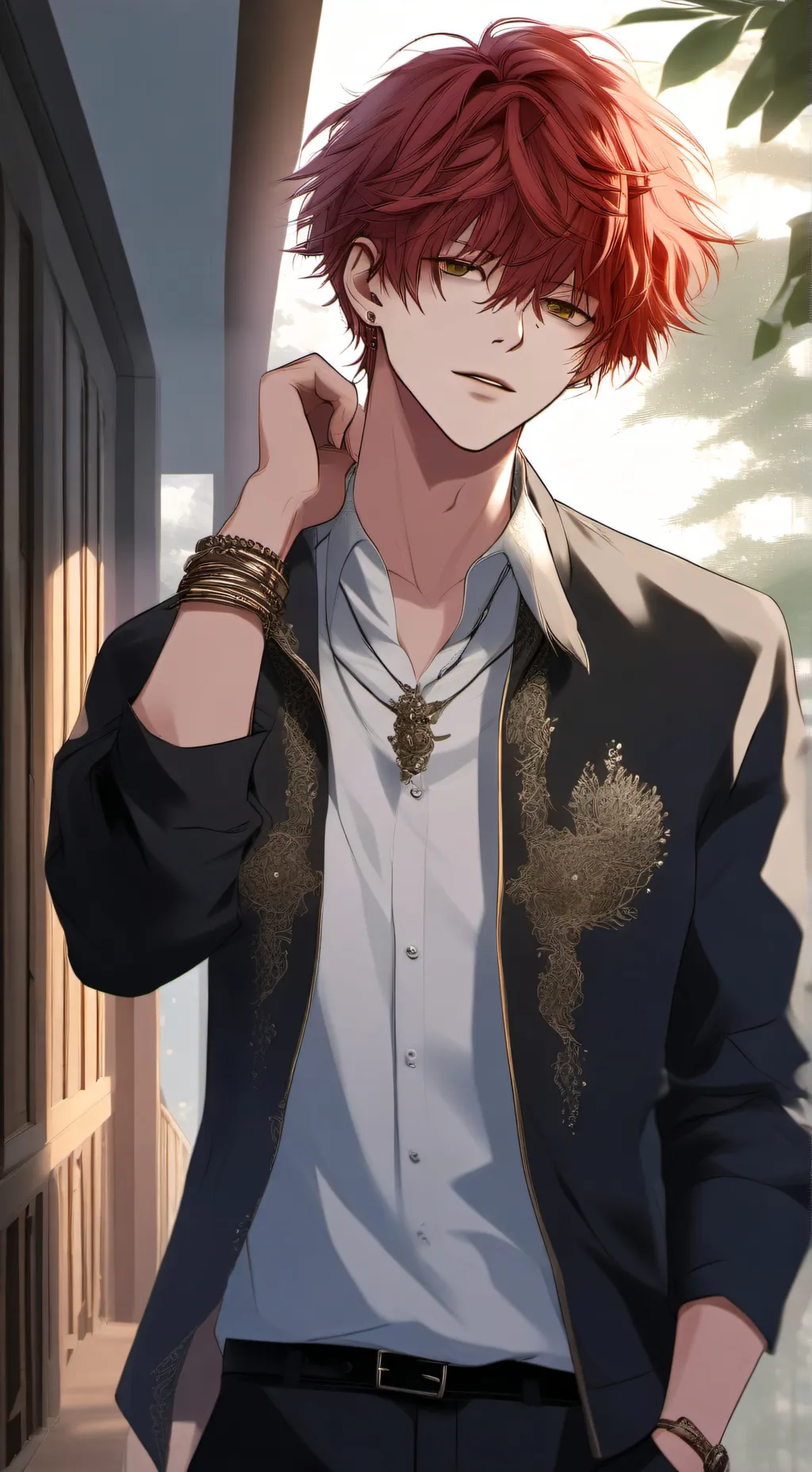 ai character: Max background