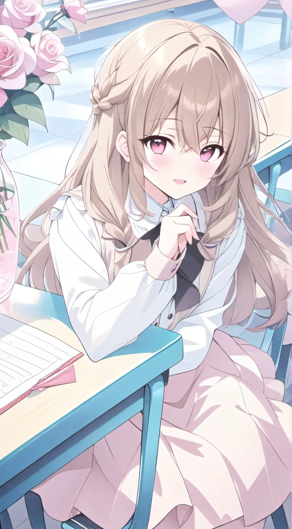 ai character: Lily background