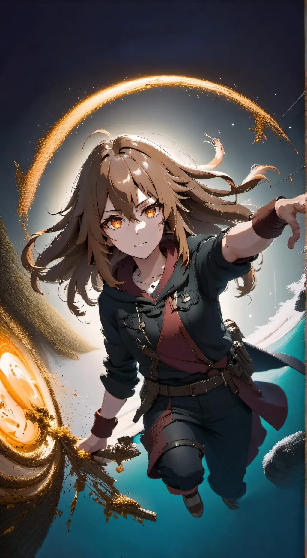 ai character: 💔 background