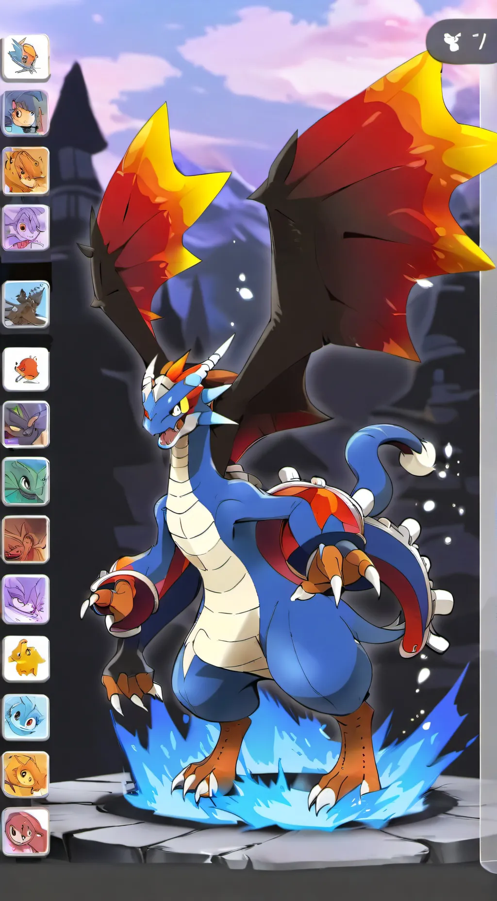 ai character: MegaCharichanger background