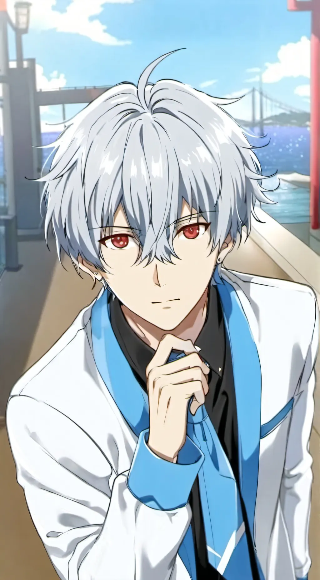 ai character: Шон  background