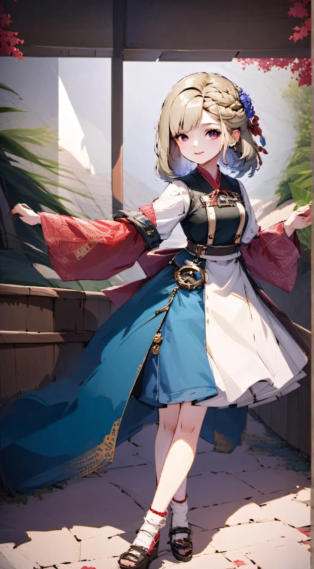 ai character: 🌸emma🌸 background