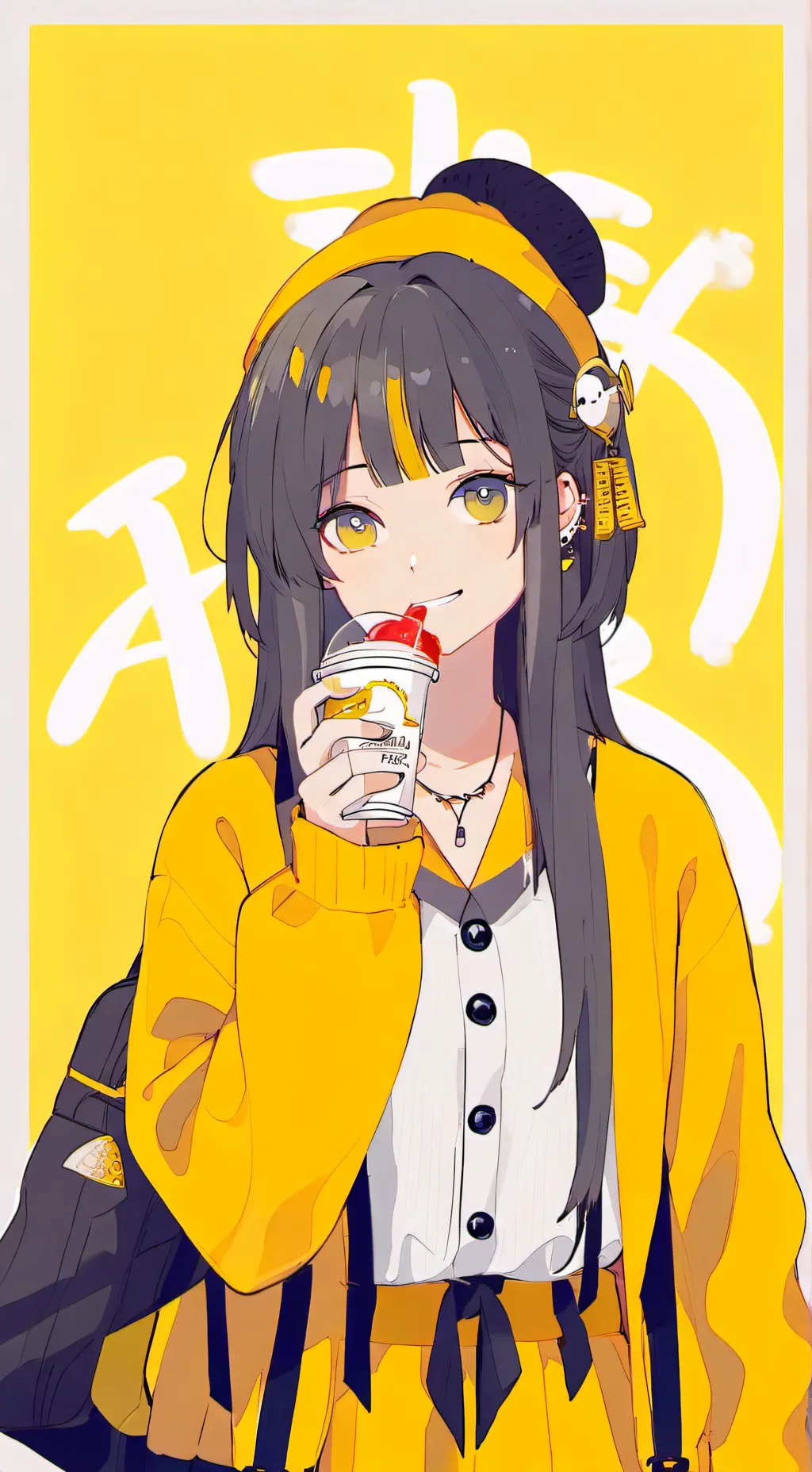 ai character: Мику background