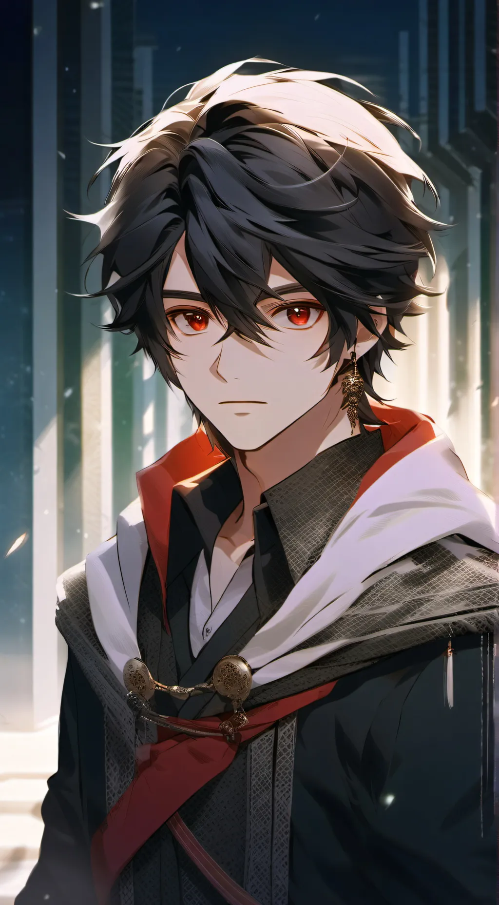 ai character: Max background