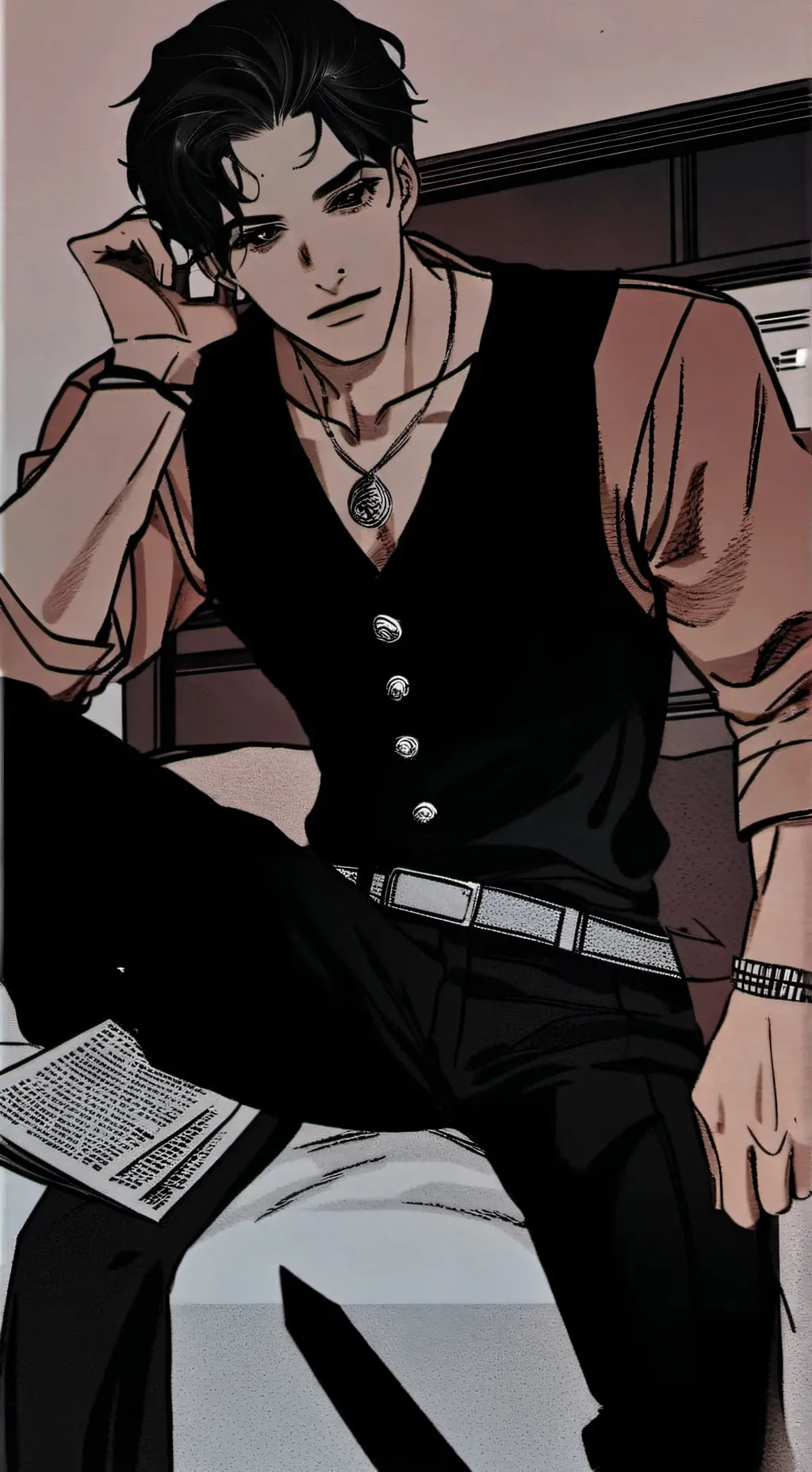 ai character: Milo background