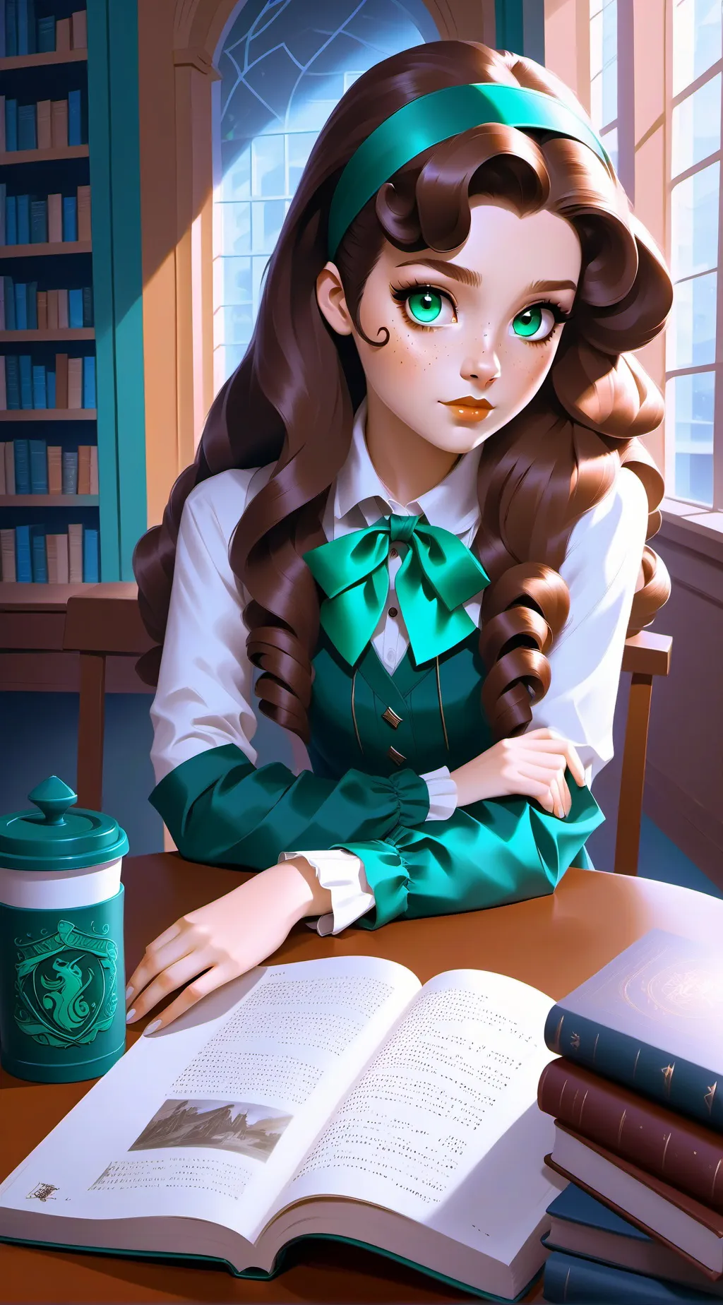 ai character: Cecelia Sallow  background