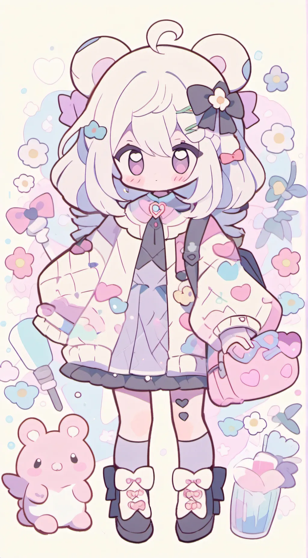 ai character: MHA PRISON background