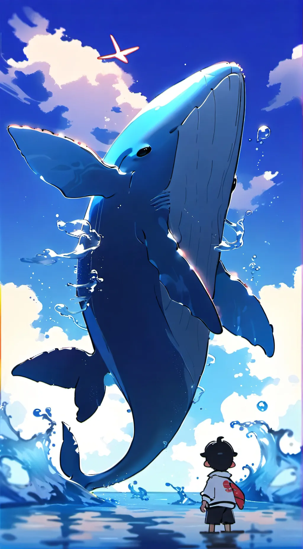 ai character: Blue Whiskers background