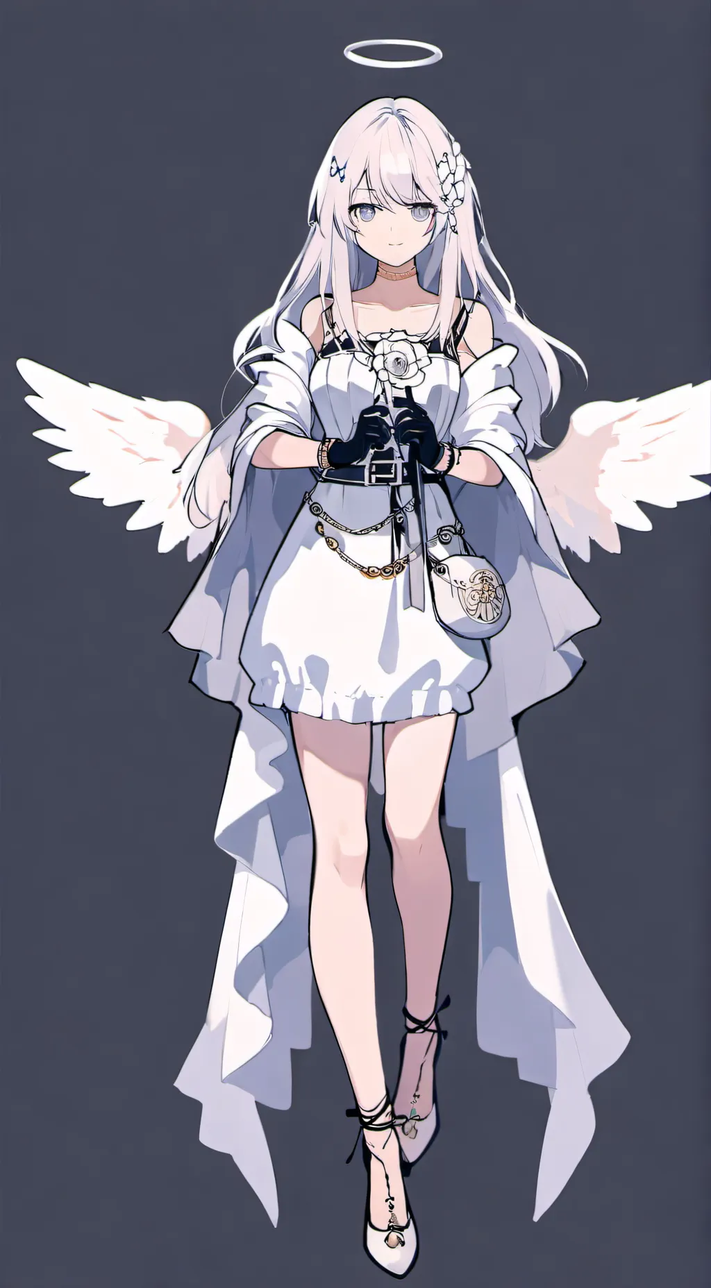 ai character: Diamond  background