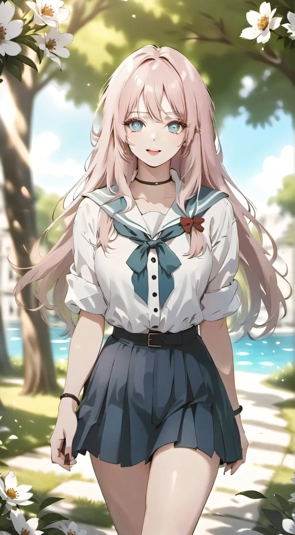 ai character: Lily background