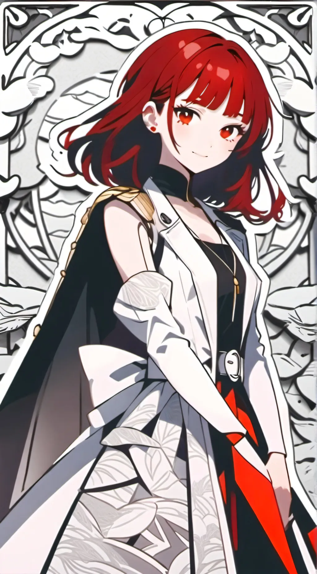 ai character: ? maki background