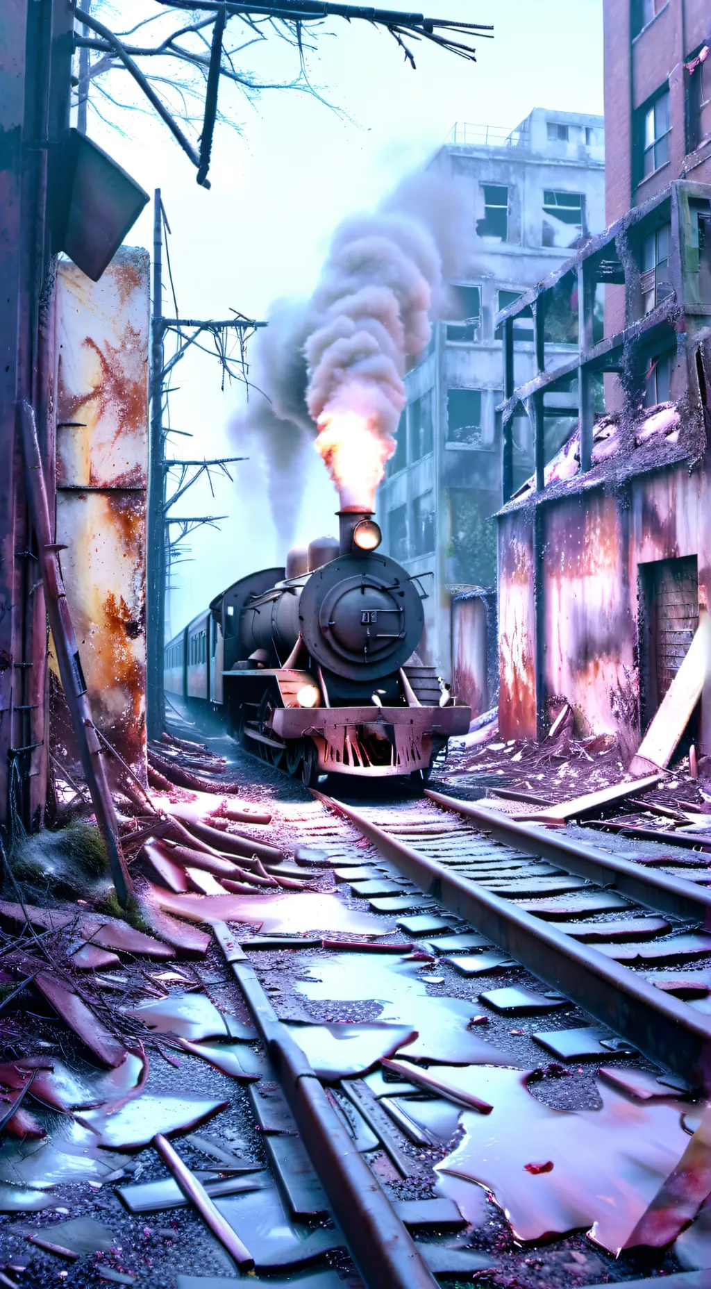 ai character: Deadrails but sus? background