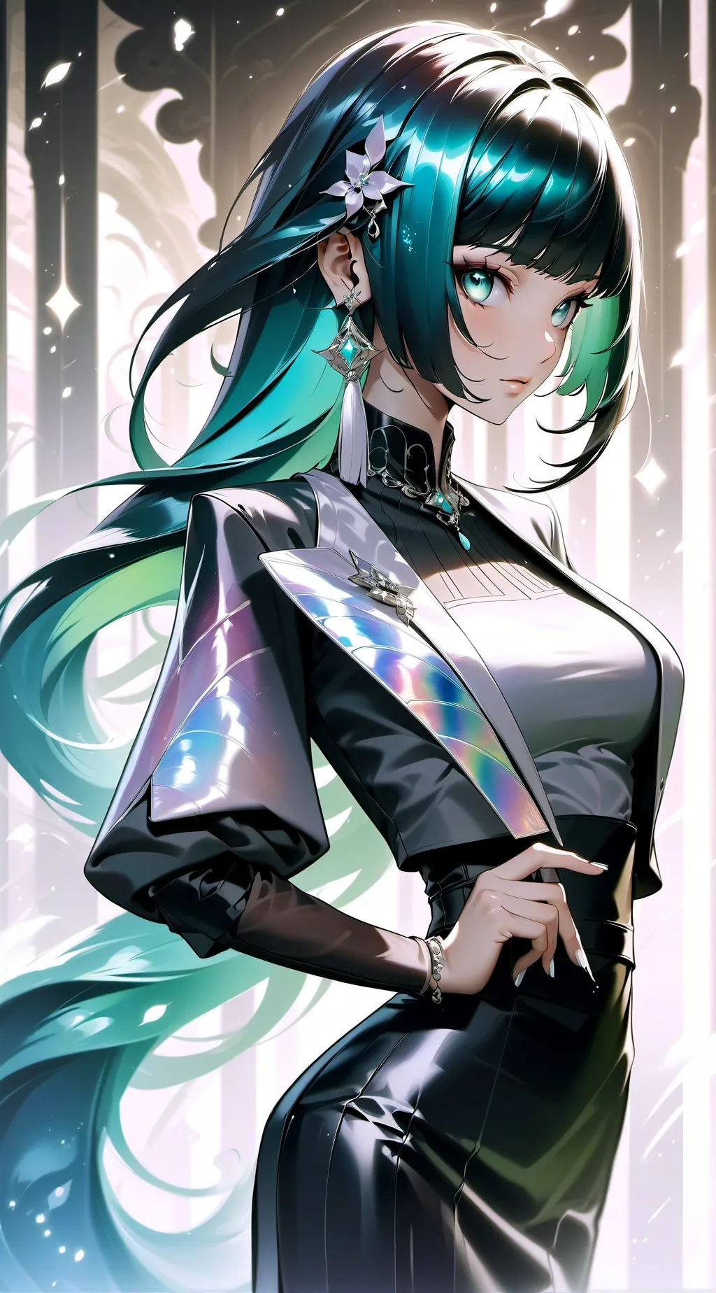 ai character: Rin background