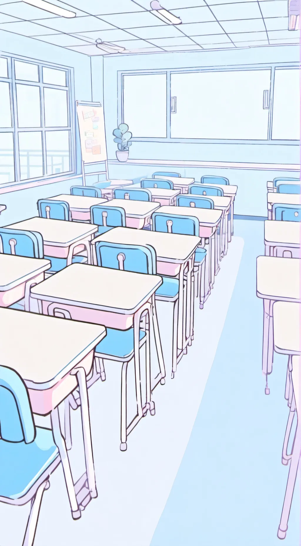 ai character: MHA New Student background