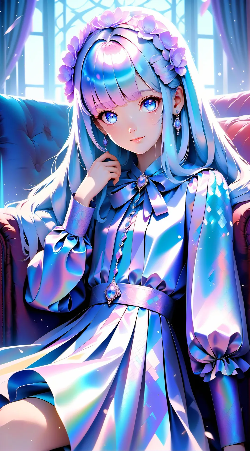 ai character: Emma  background