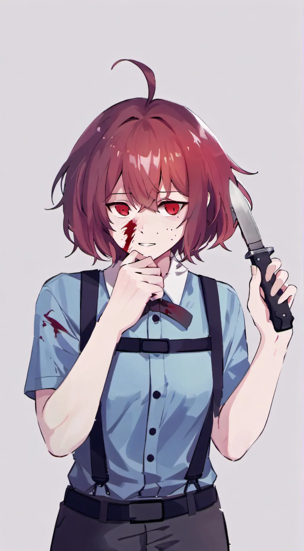 ai character: Genocide Frisk background