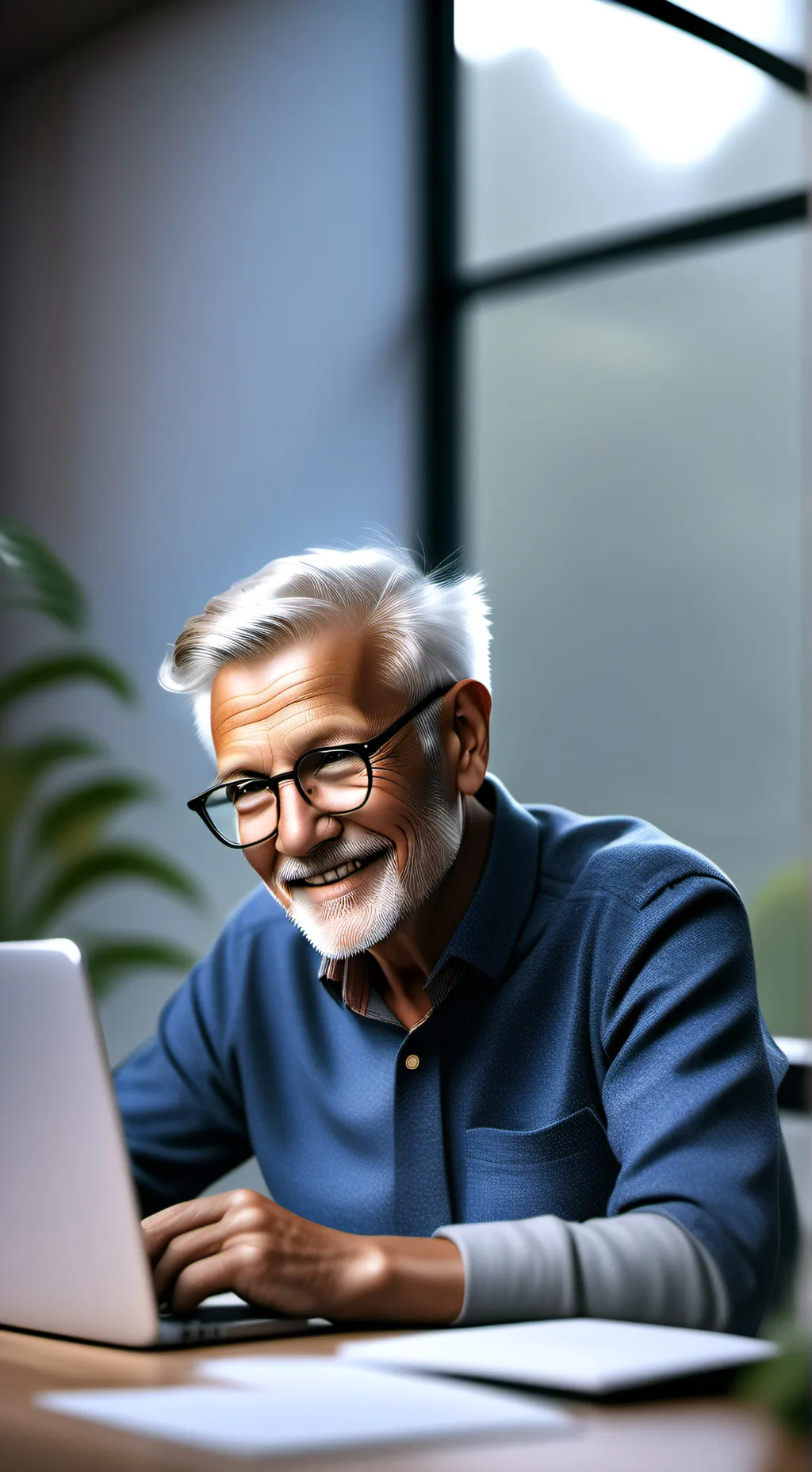 ai character: The Ed-tech Entrepreneur background