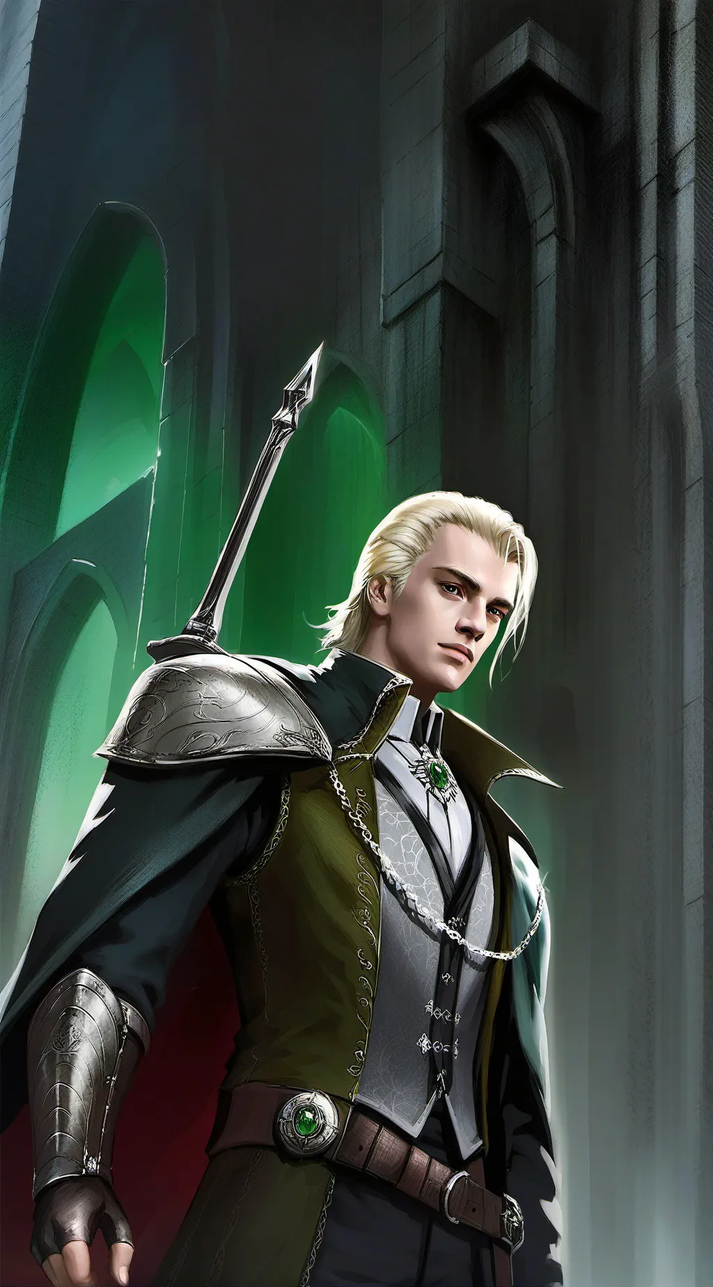 ai character: Draco 😜  background