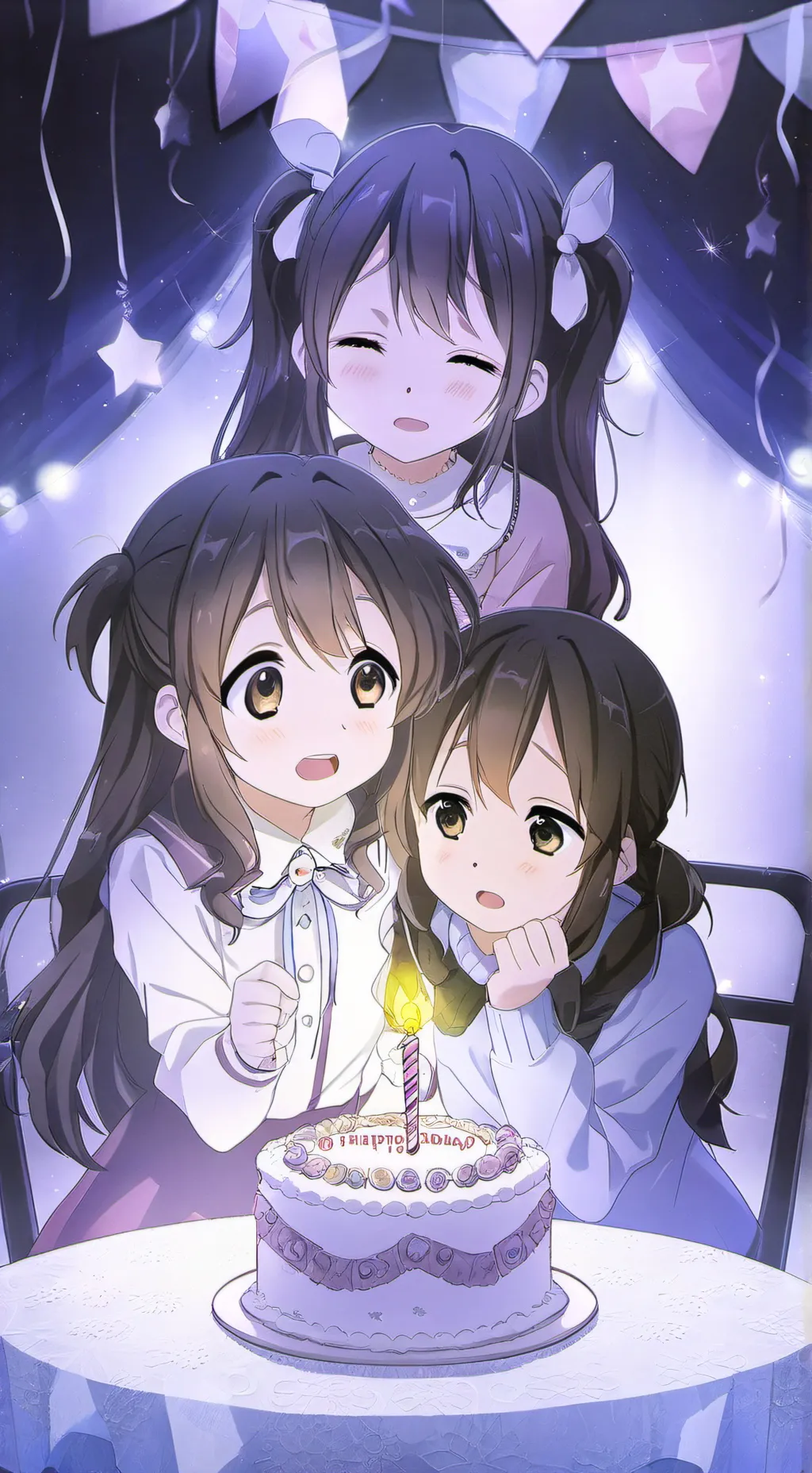 ai character: Georgia,kate & rin background