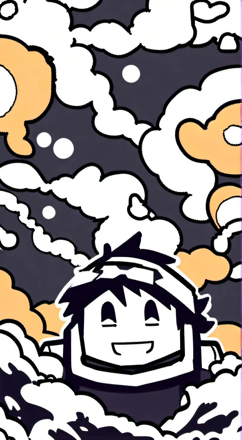 ai character: forsaken christmas background